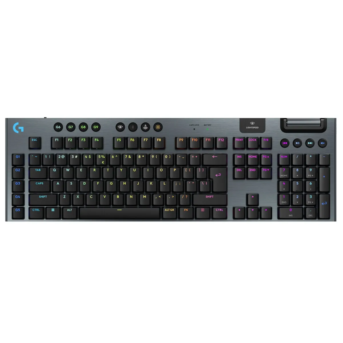 Logitech G Πληκτρολόγιο G915 X Lightspeed Black