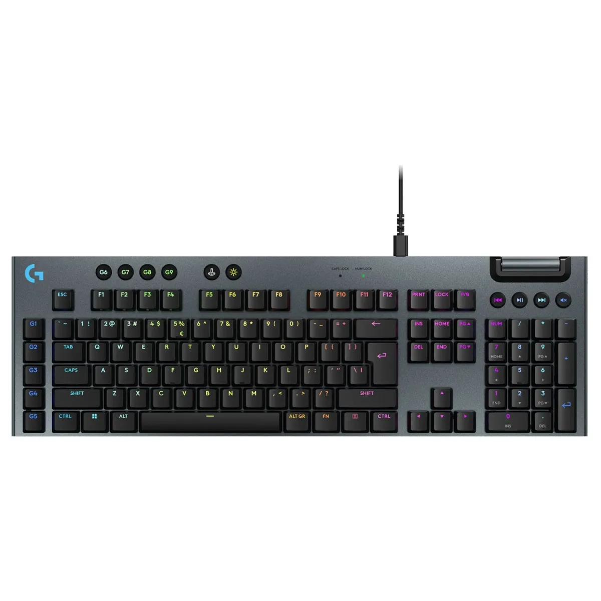Logitech G Πληκτρολόγιο G915 X Tactile Black