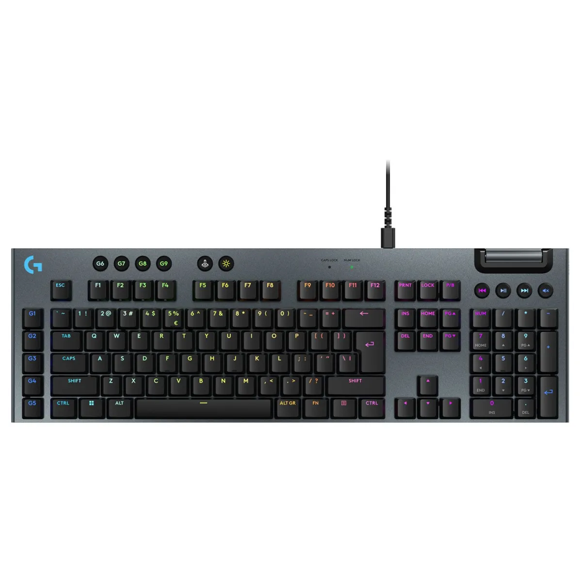 Logitech G Πληκτρολόγιο G915 X Tactile Black