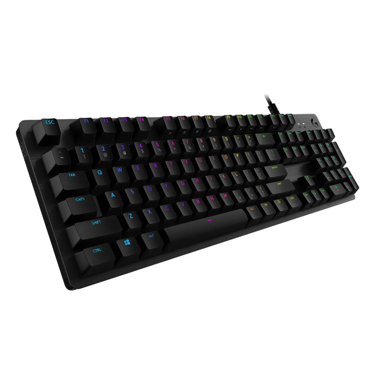 Logitech Πληκτρολόγιο G512 RGB Carbon Brown Switches Ενσύρματο