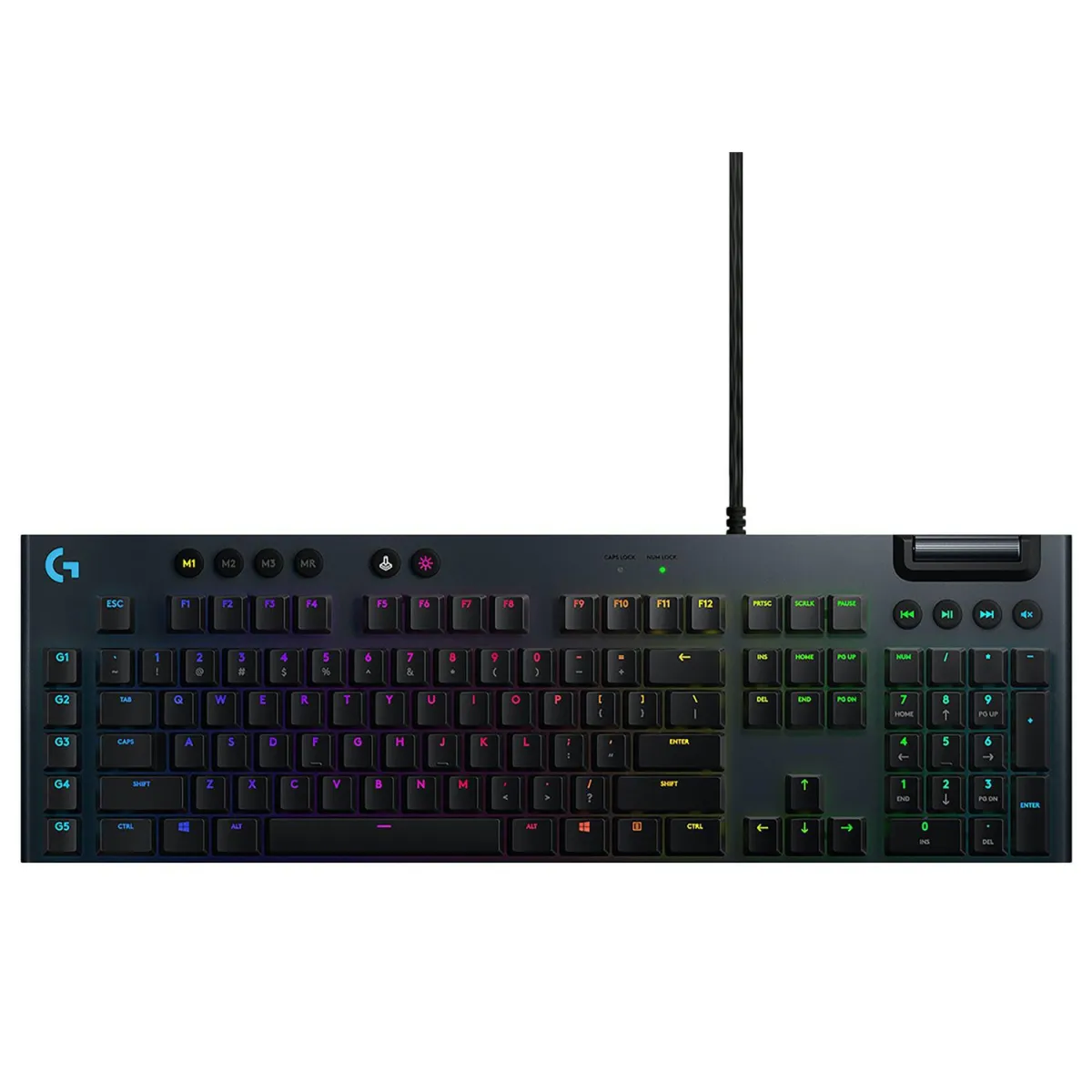 Logitech Πληκτρολόγιο G815 Lightsync RGB Ενσύρματο