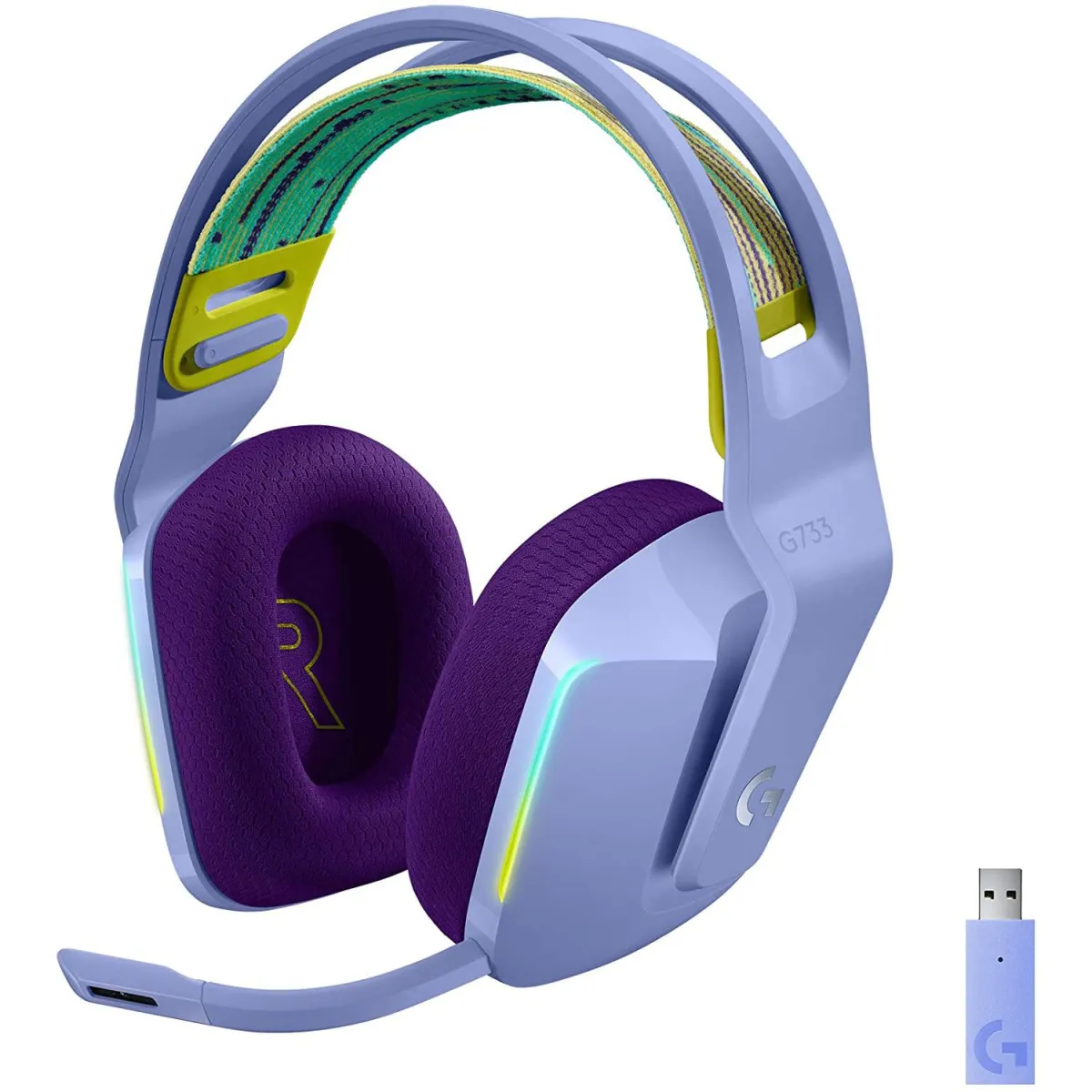 Logitech Gaming Headset G733 7.1 Lilac
