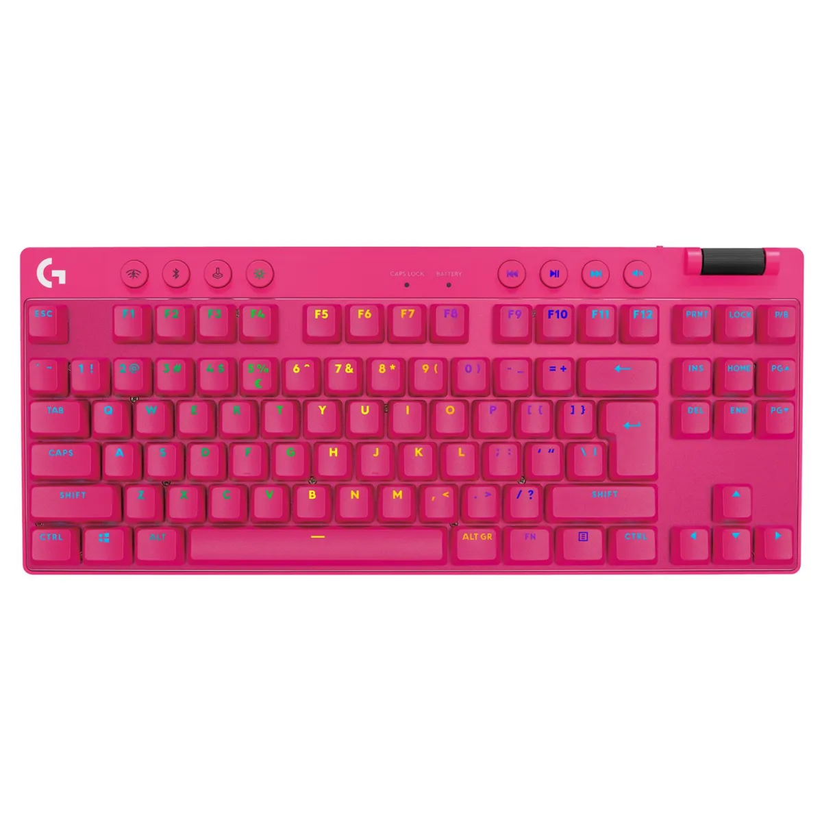 Logitech Gaming Keyboard G Pro X TKL Lightspeed Magenta US