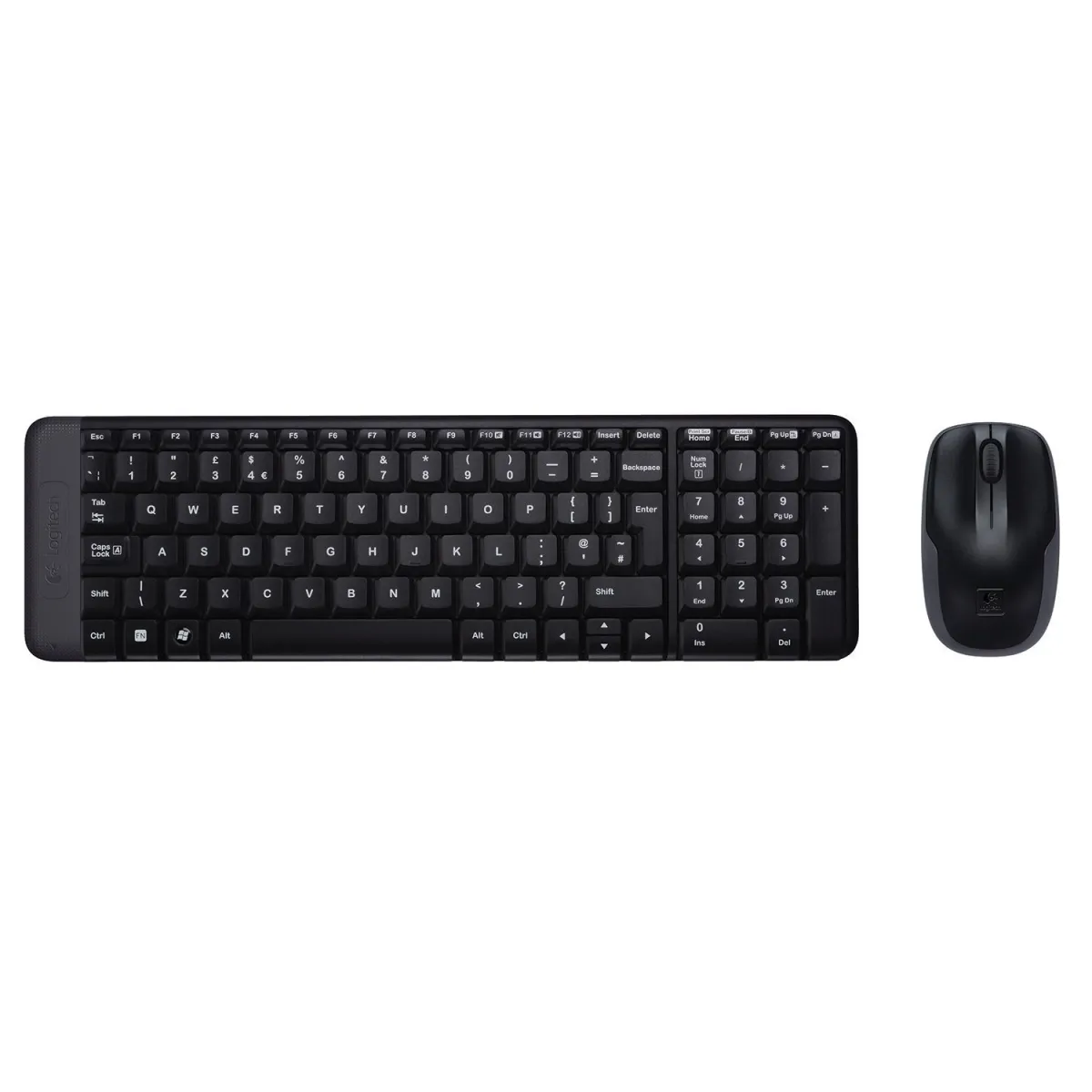 Logitech Πληκτρολόγιο-ποντίκι MK220 Ασύρματο