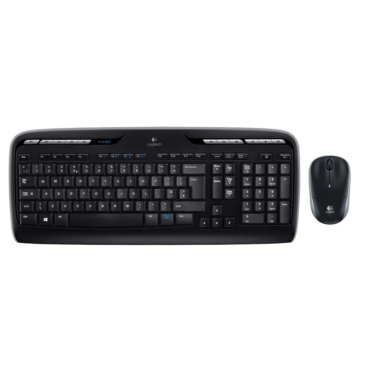 Logitech Πληκτρολόγιο-ποντίκι MK330 Ασύρματο