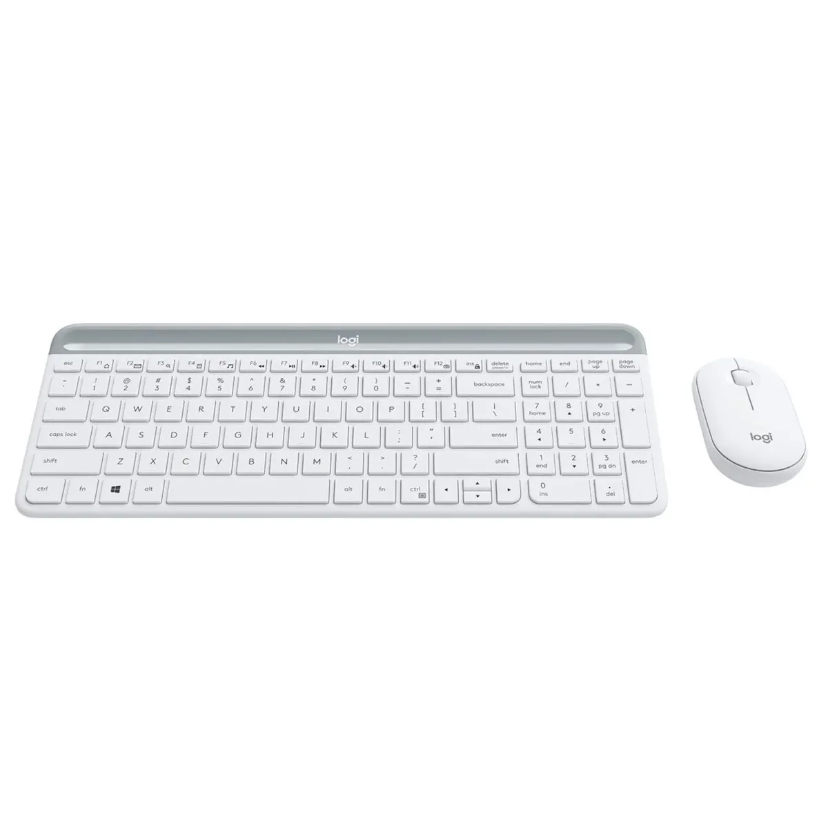 Logitech Πληκτρολόγιο-ποντίκι MK470 Ασύρματο Λευκό