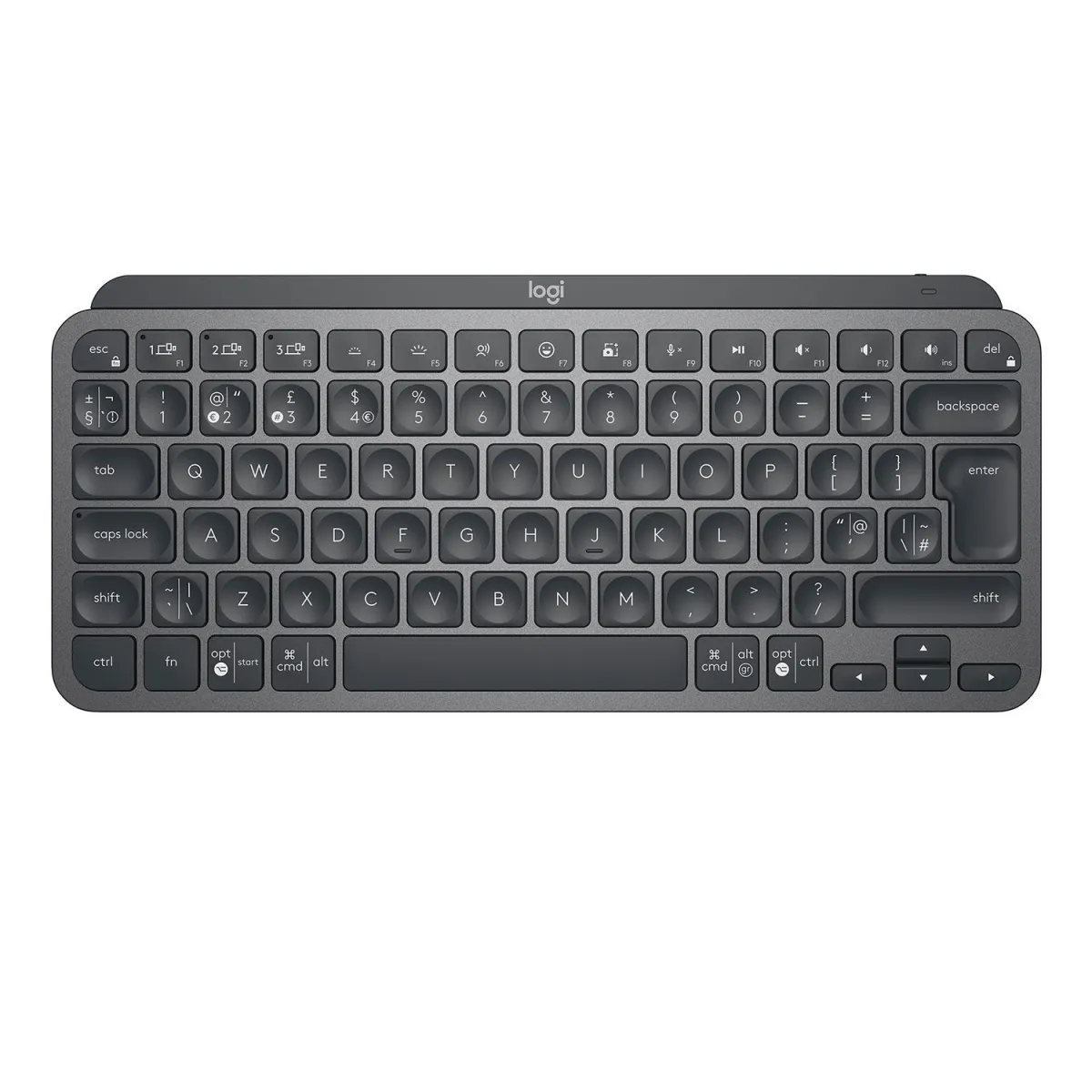 Logitech Πληκτρολόγιο Mx Keys Mini Graphite Bluetooth