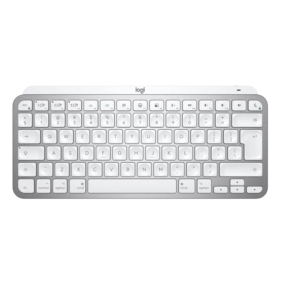 Logitech Πληκτρολόγιο MX Keys Mini Pale Grey for Mac