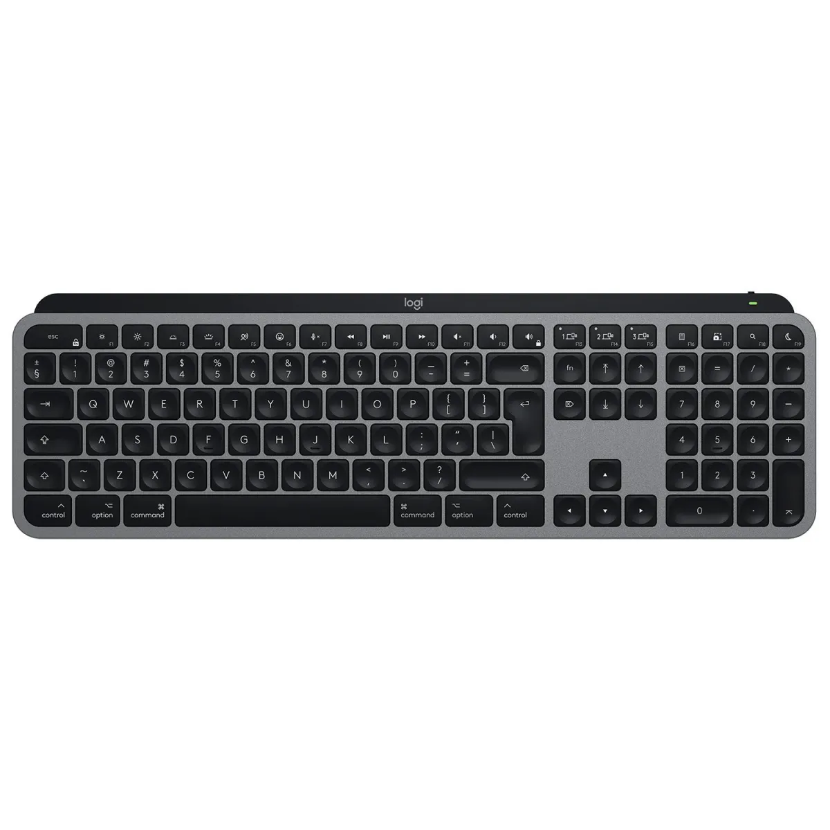 Logitech Πληκτρολόγιο MX Keys S Graphite for Mac