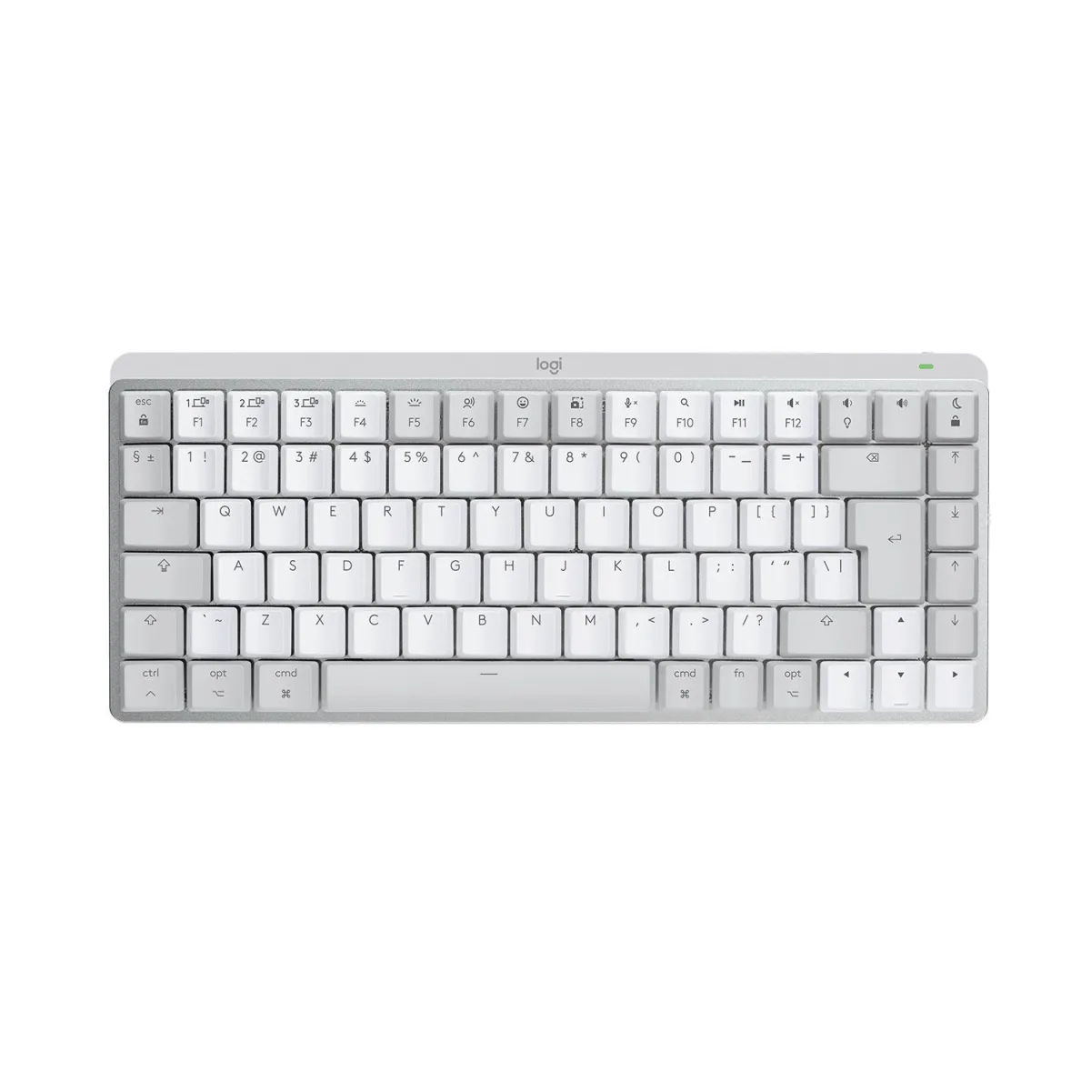 Logitech Πληκτρολόγιο MX Mechanical Mini Pale Grey for Mac