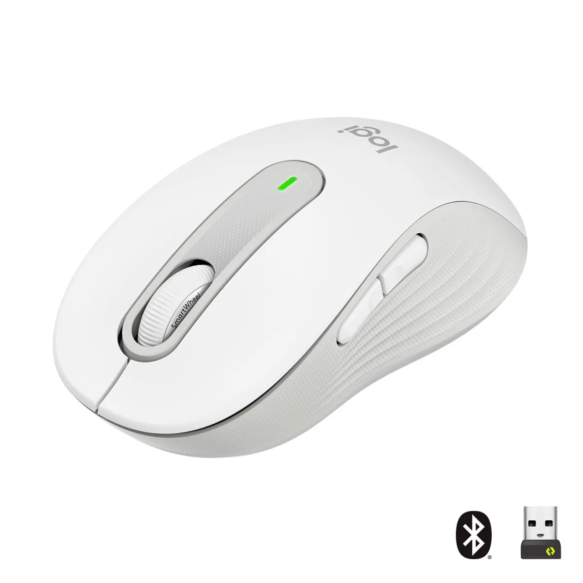 Logitech Ποντίκι Off White Small M650 Ασύρματο