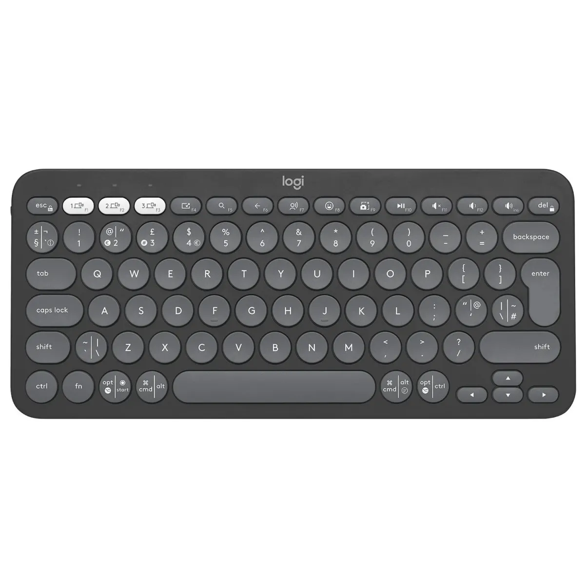 Logitech Πληκτρολόγιο Pebble 2 K380s Graphite