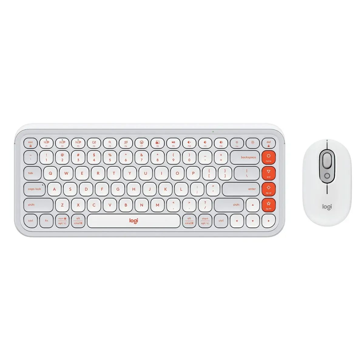 Logitech Πληκτρολόγιο-ποντίκι Pop Icon Off White Combo
