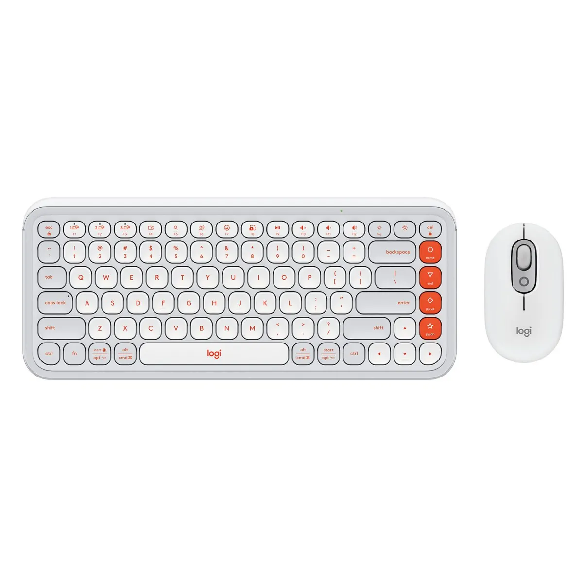 Logitech Πληκτρολόγιο-ποντίκι Pop Icon Off White Combo