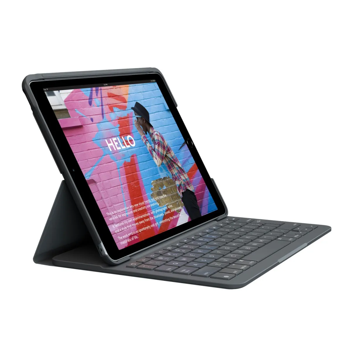Logitech Slim Folio for iPad 9th gen GRAPHITE