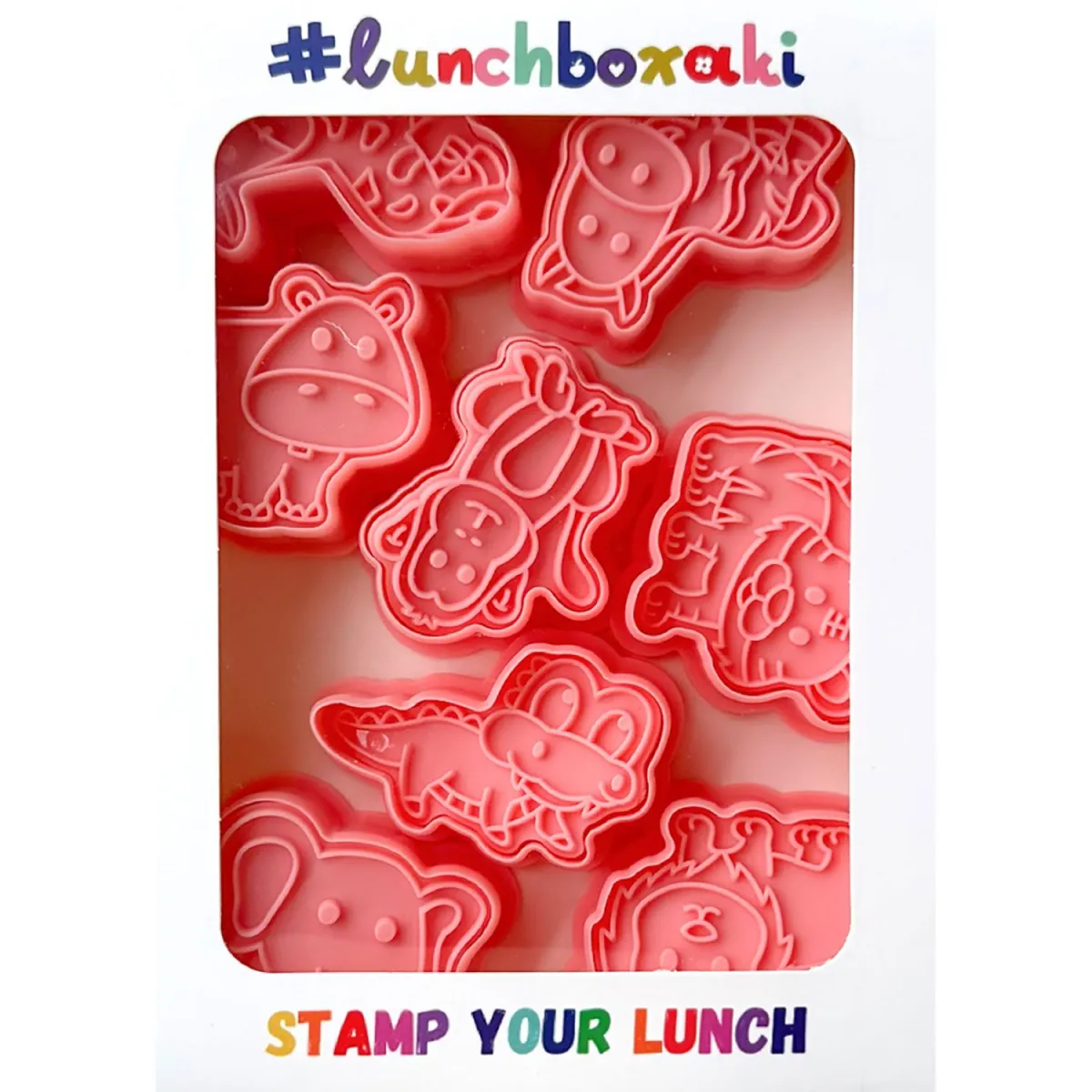 #lunchboxaki Cookie Cutters Animals In The Jungle 8τεμ.