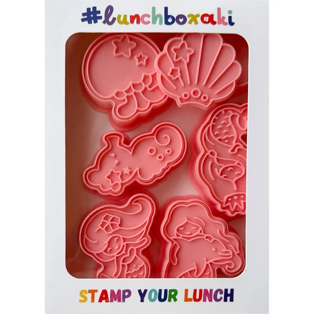 #lunchboxaki Cookie Cutters Sea Life 6τεμ.