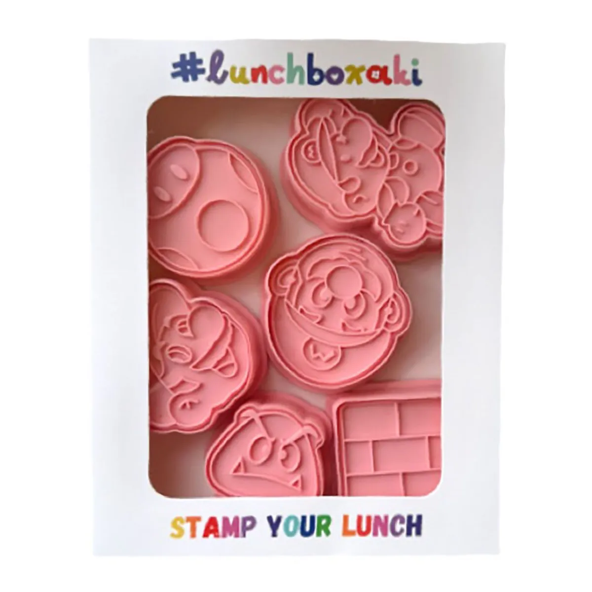 #lunchboxaki Cookie Cutters Super Mario Bros 6τεμ.