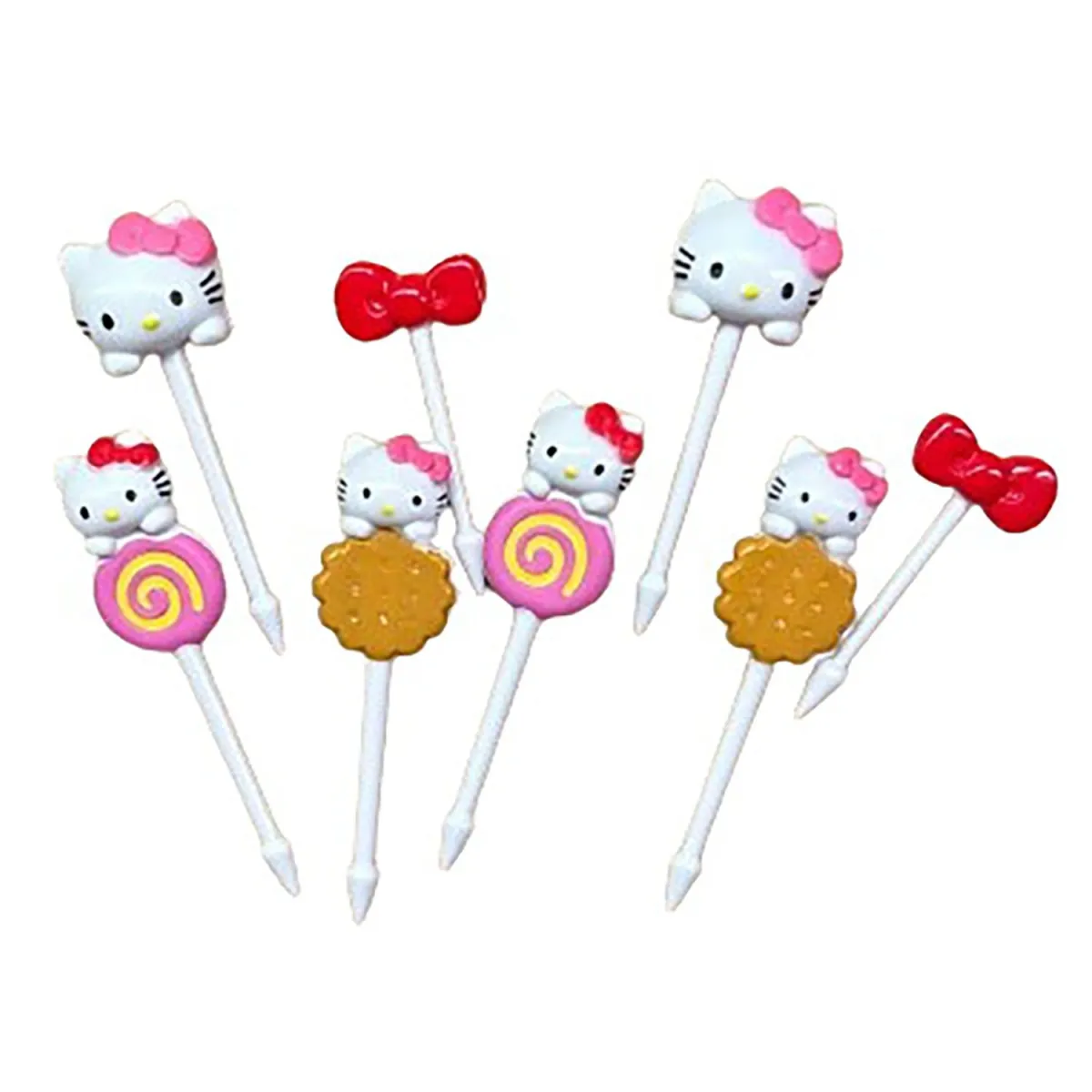 #lunchboxaki Snack Picks(πηρουνάκια) Sweet Whiskers 8τεμ.