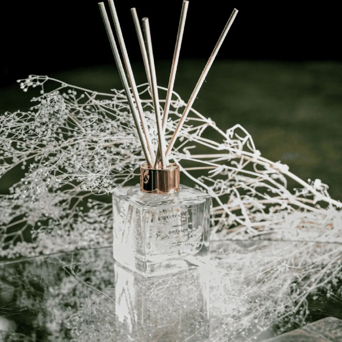 Luxury Candles Αρωματικό Χώρου Λευκή Γκίσα