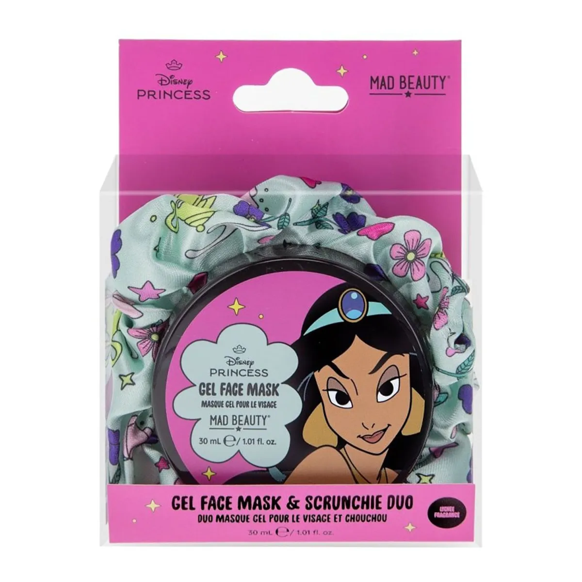 Mad Beauty Disney Princess Μάσκα Προσώπου Gel & Scrunchie Jasmine