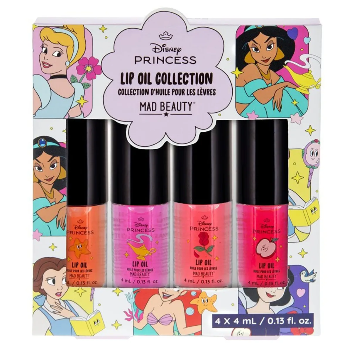 Mad Beauty Disney Princess Lip Oil Set