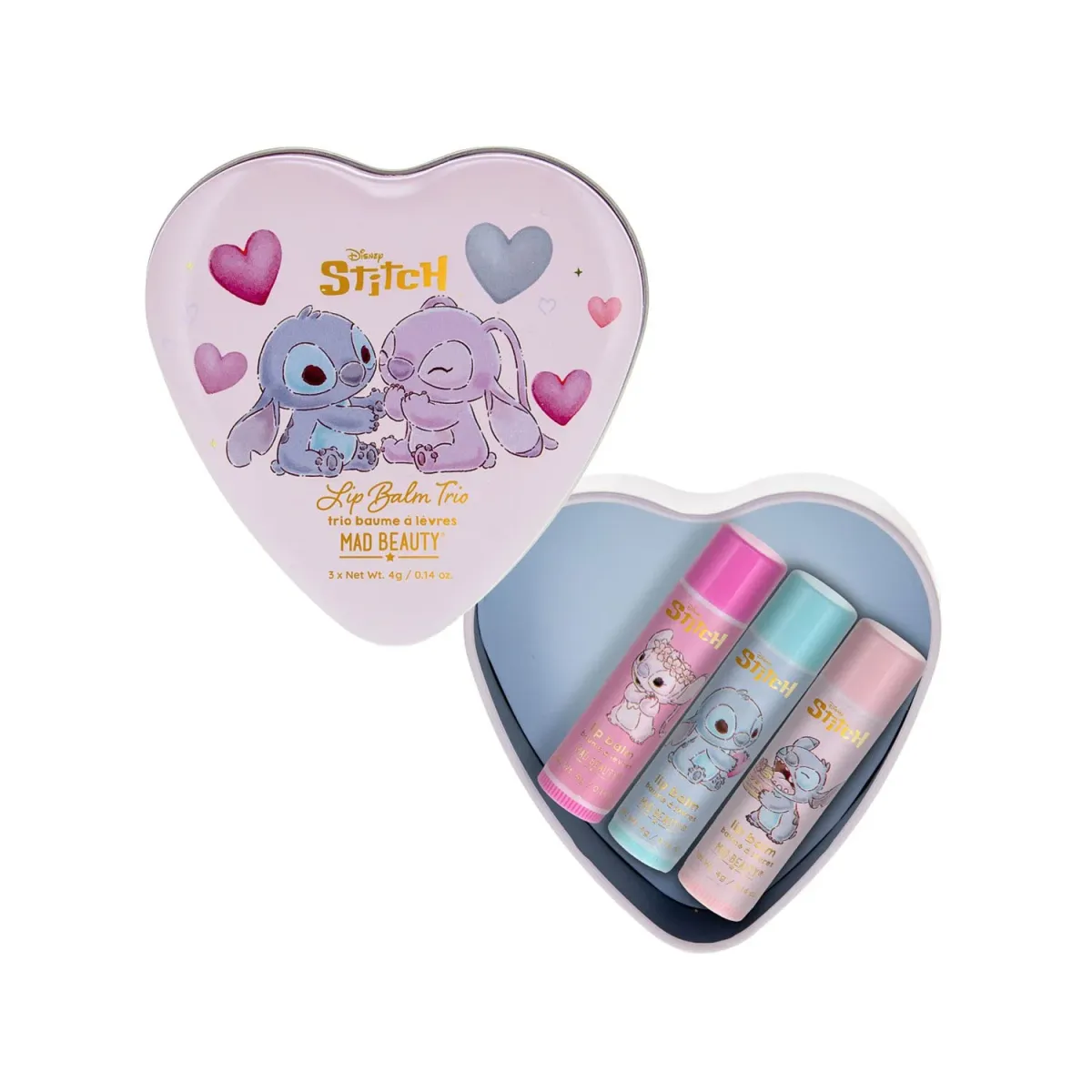 Mad Beauty I Heart Stitch Lip Balm Trio Set