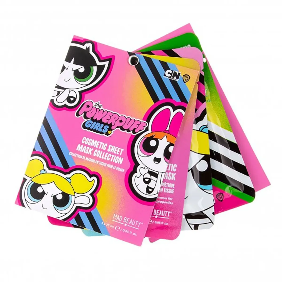 Mad Beauty Powerpuff Girls Σετ Ενυδατικές Μάσκες Προσώπου