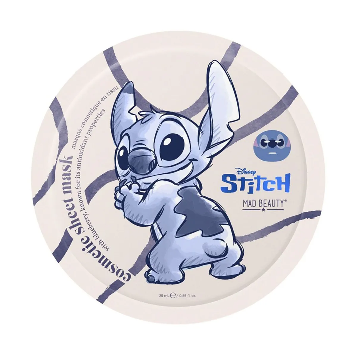Mad Beauty Stitch Denim Ενυδατική Μάσκα Προσώπου