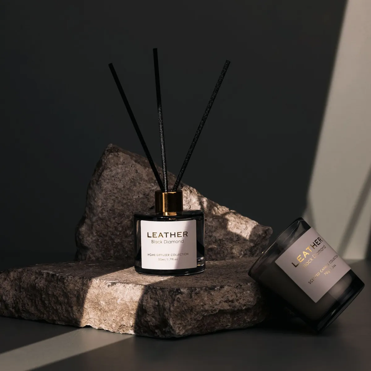 M&Sense Κερί & Sticks Black Diamond