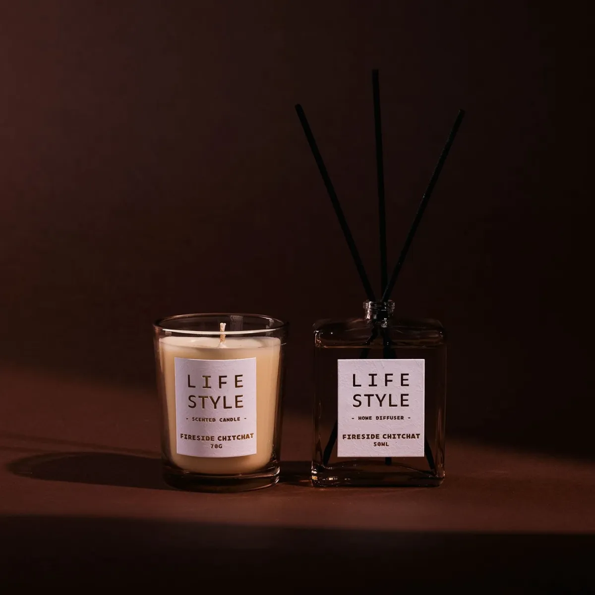 M&Sense Κερί & Sticks Fireside Chitchat