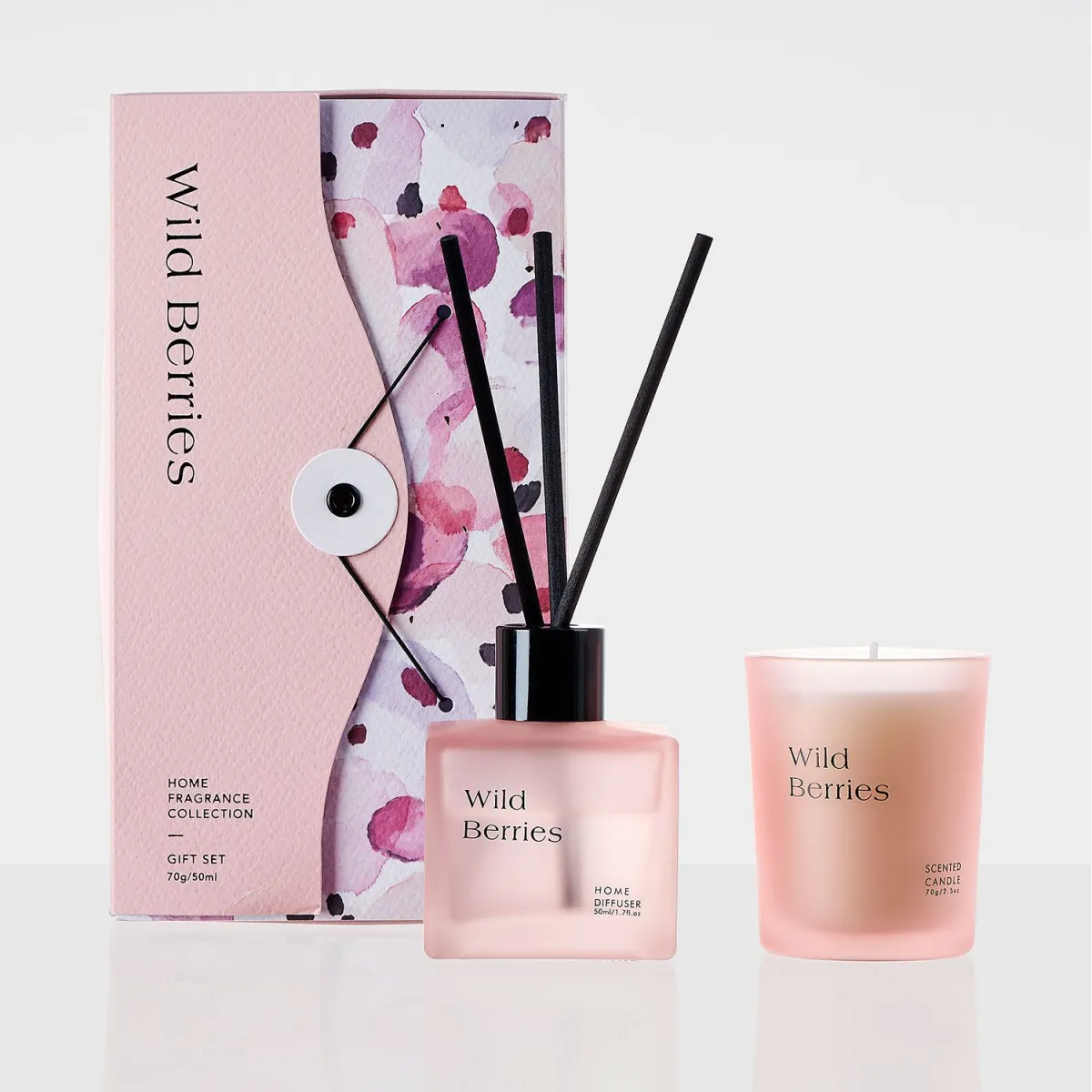 M&Sense Κερί & Sticks Wild Berries