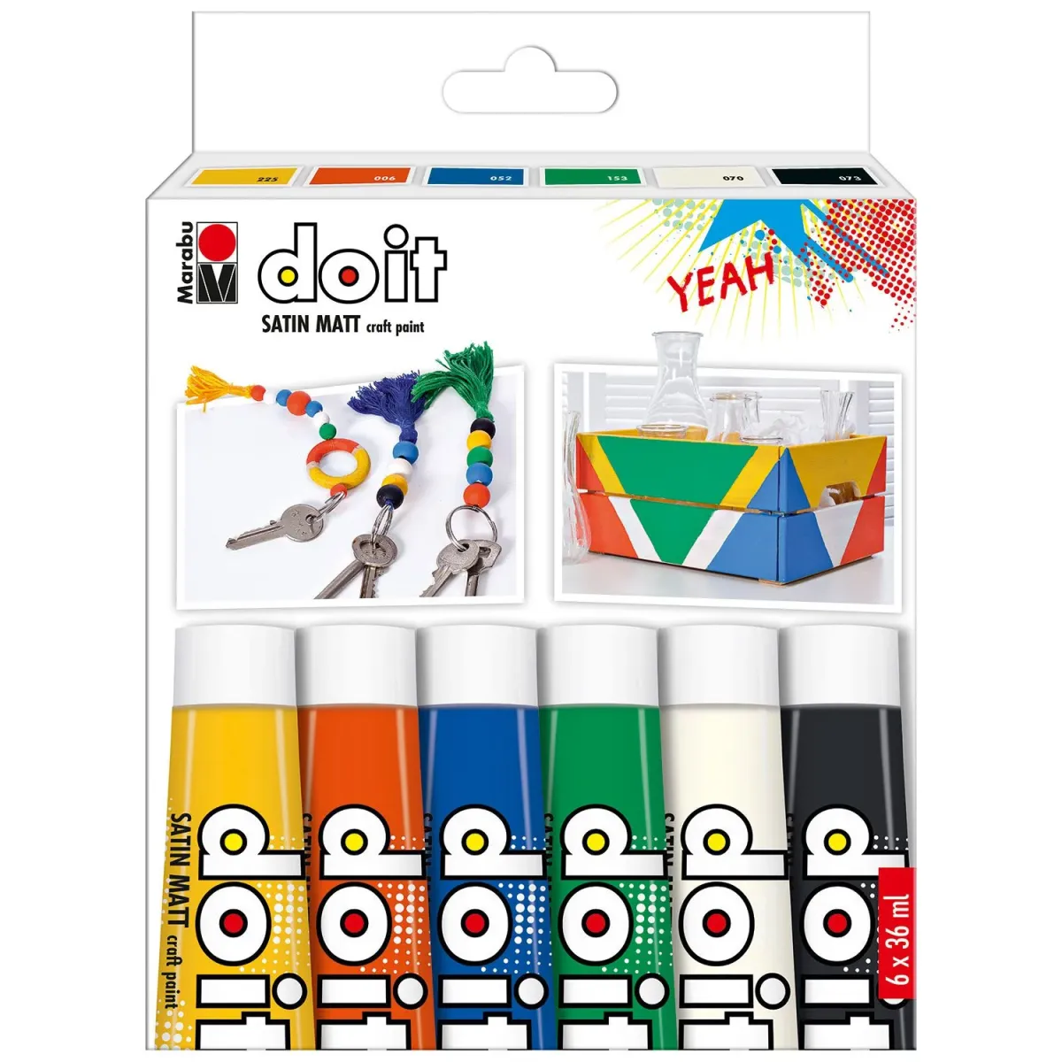 Marabu Ακρυλικά Χρώματα 6x36ml