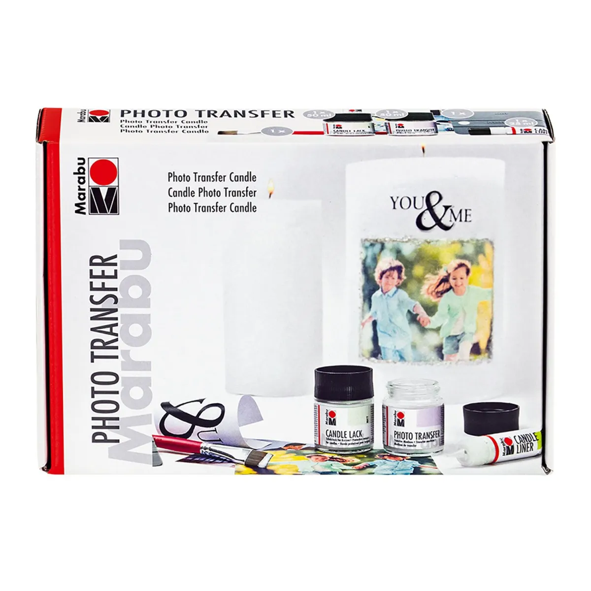Marabu DIY Kit Μεταφορά Φωτογραφιών σε Κερί