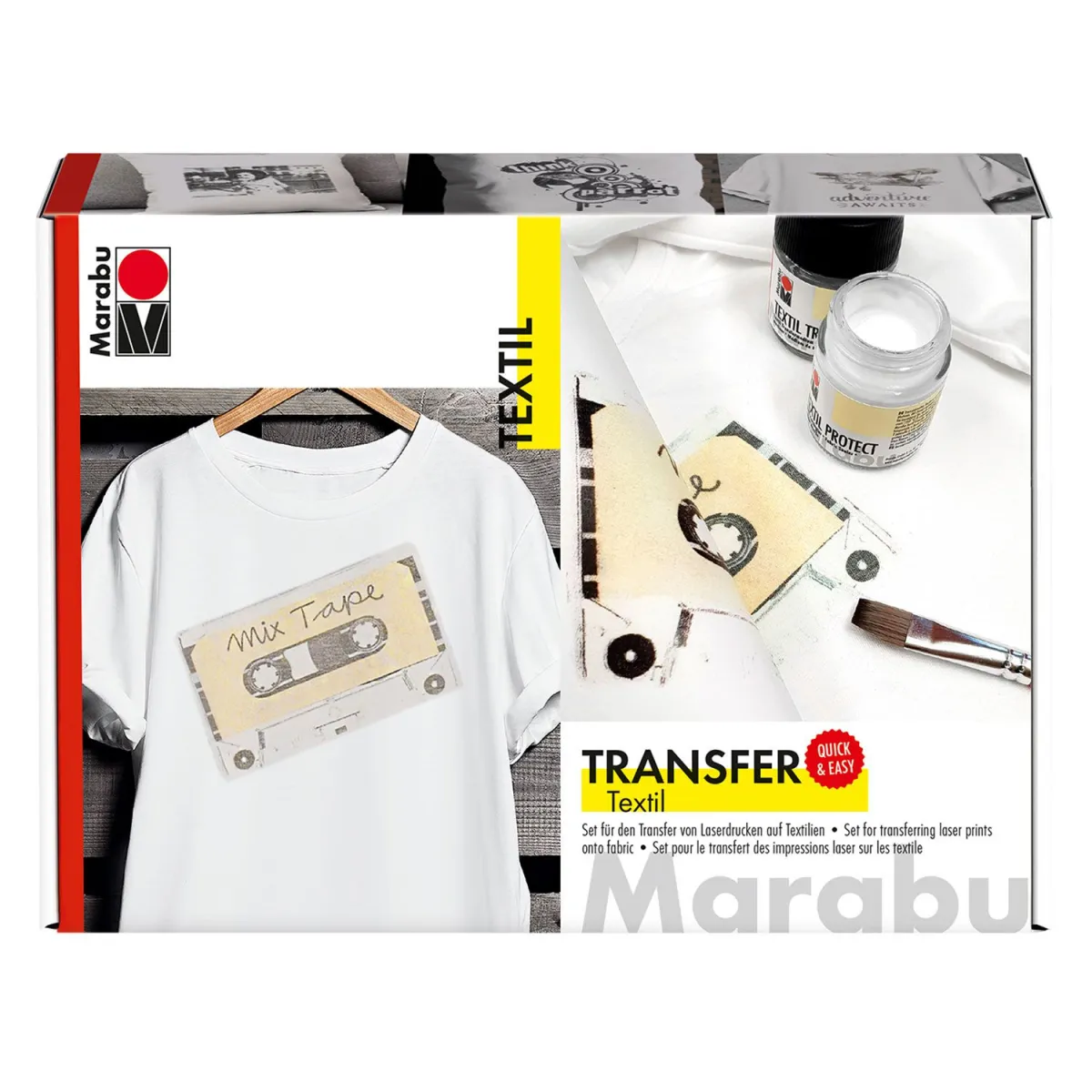 Marabu DIY Kit Μεταφορά Φωτογραφίας σε Ύφασμα