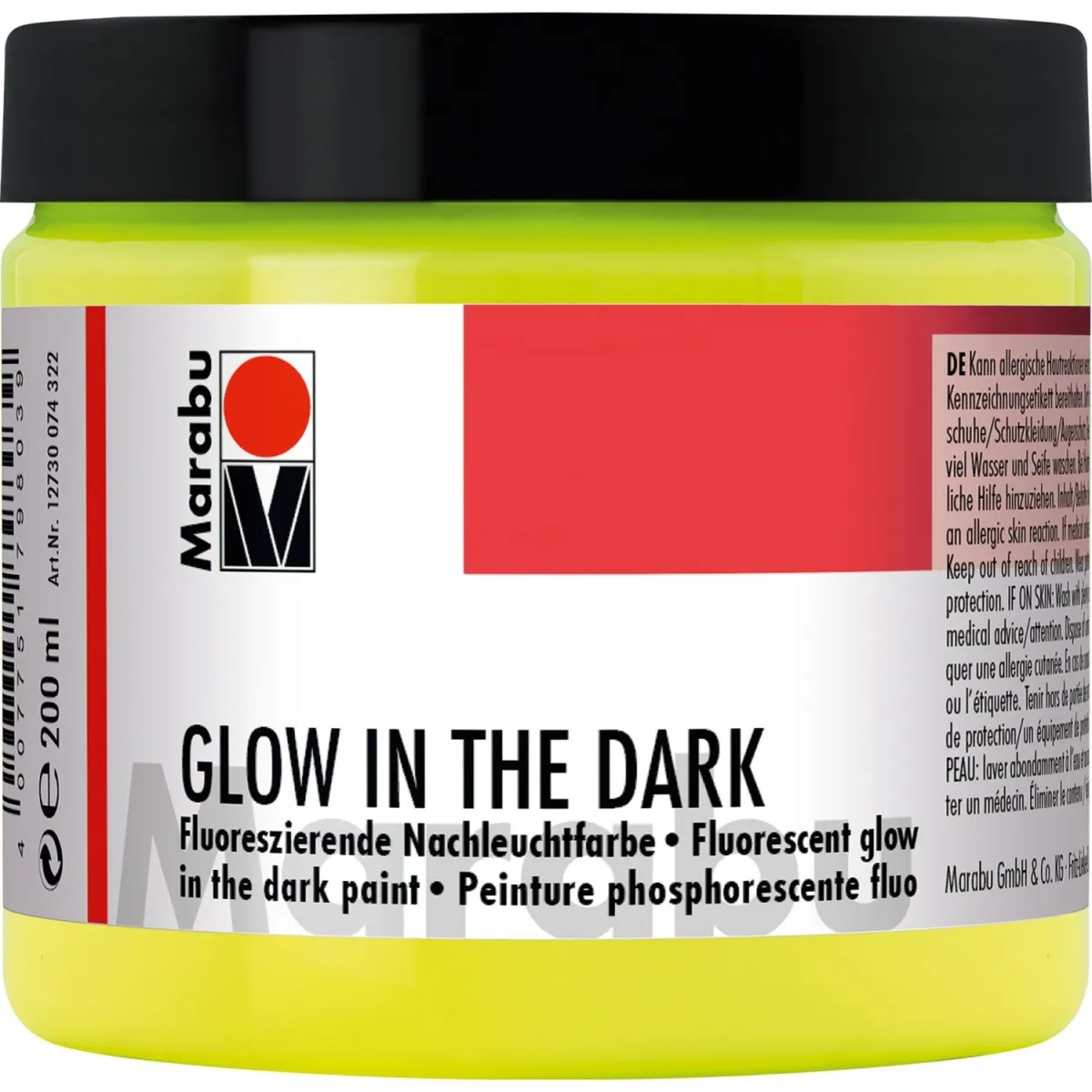 Marabu Ακρυλικό Χρώμα ‘’Glow In The Dark’’ 200ml