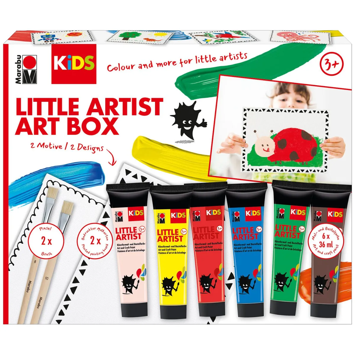 Marabu Σετ Ζωγραφικής Little Artist Art Box