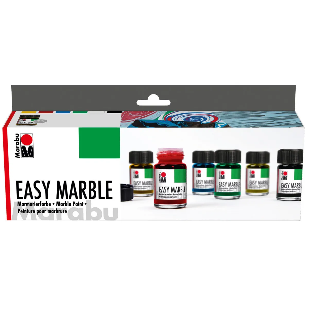 Marabu Χρώματα Μαρμαρογραφίας Starter Set 6x15ml