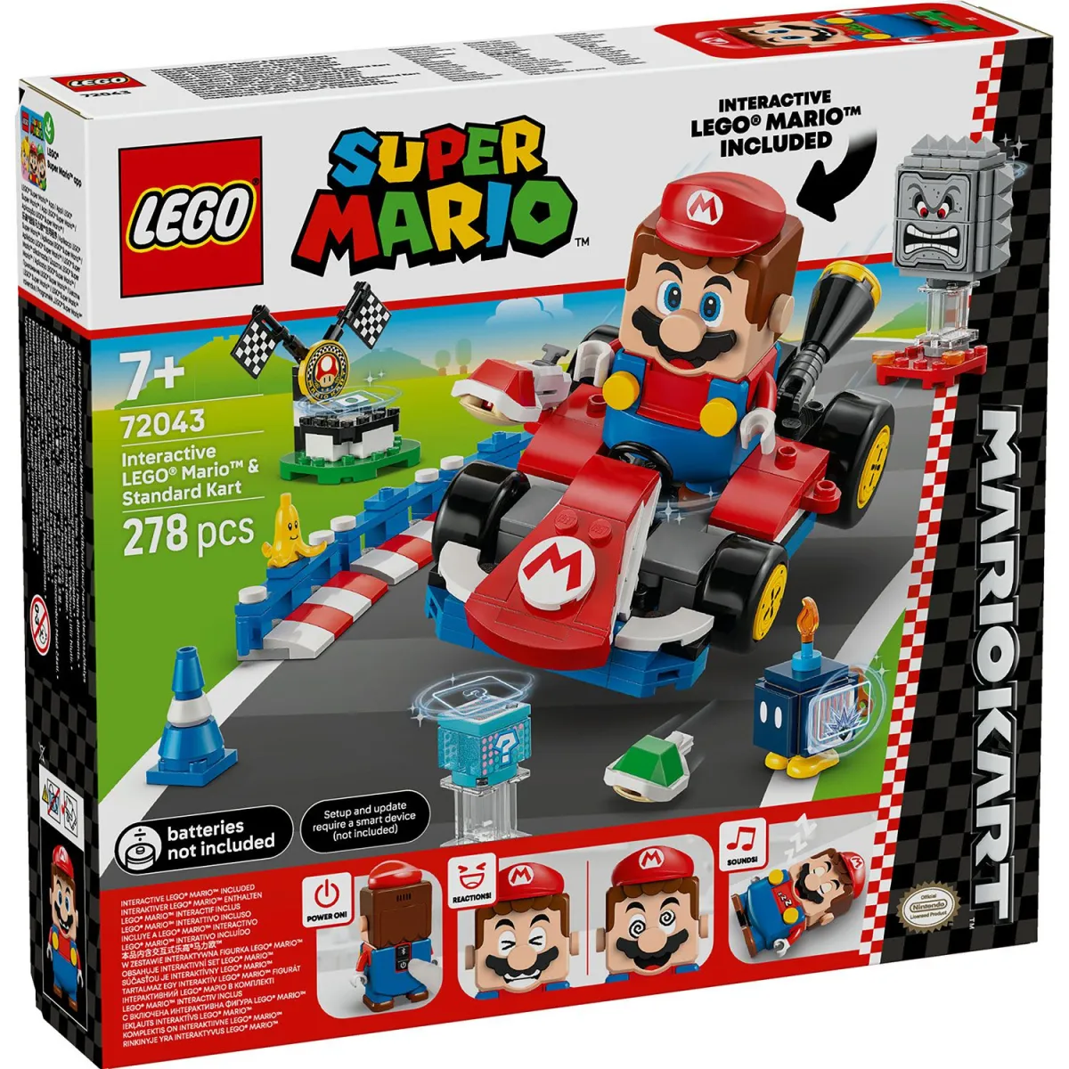 Mario Kart™ – Interactive Lego® Mario 72043