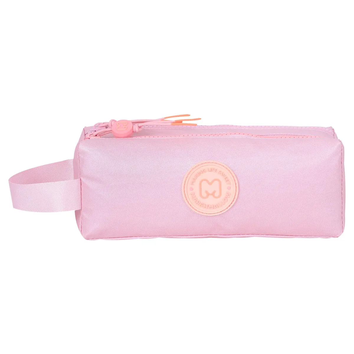 Marshmallow Κασετίνα Βαρελάκι Platinum Pink