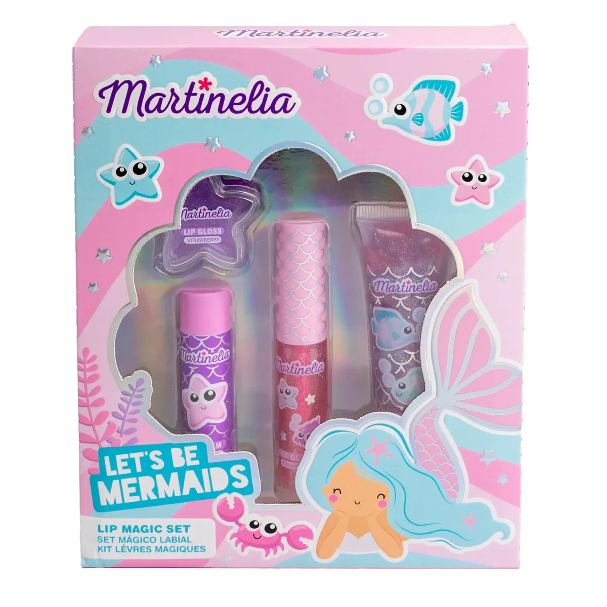 Martinelia Let'S Be Mermaids Lip Magic Set