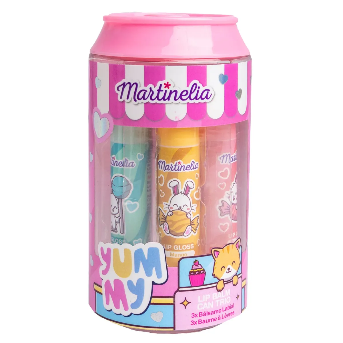 Martinelia Yummy Lip Balm Can Trio