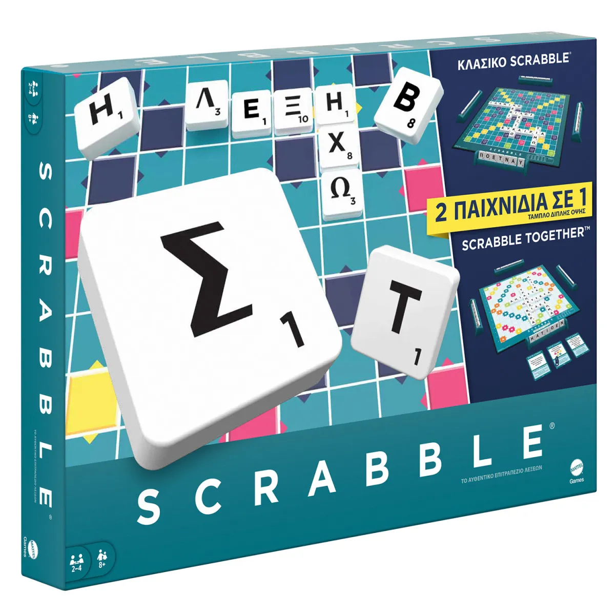 Mattel Νεο Scrabble 2 Σε 1