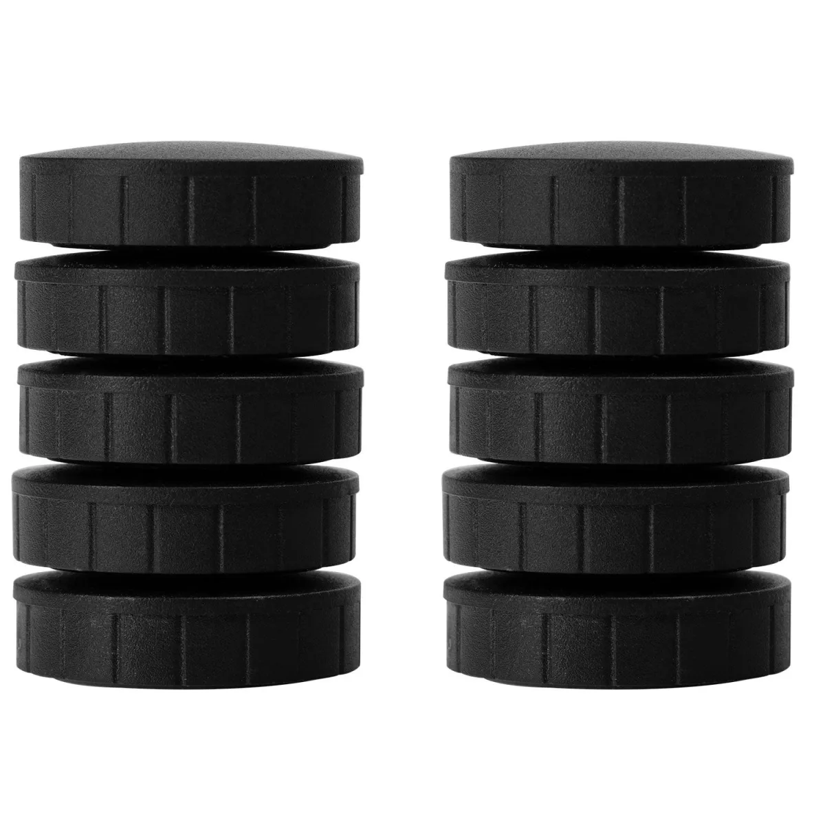 Maul Μαγνητάκια Χρωματιστά 32 mm Μαύρα
