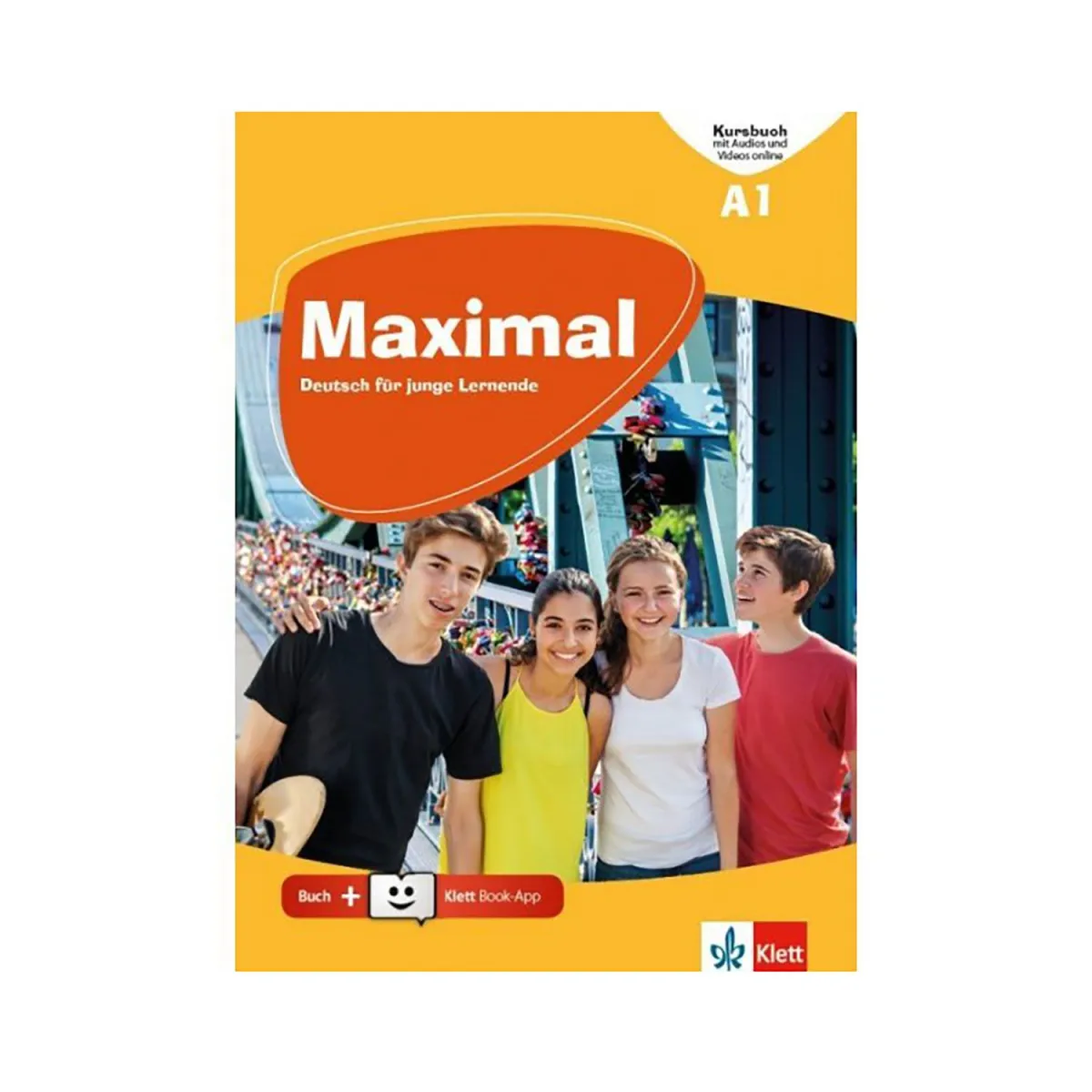Maximal A1 Kursbuch (+Klett Book-App & Audio & Video Online)