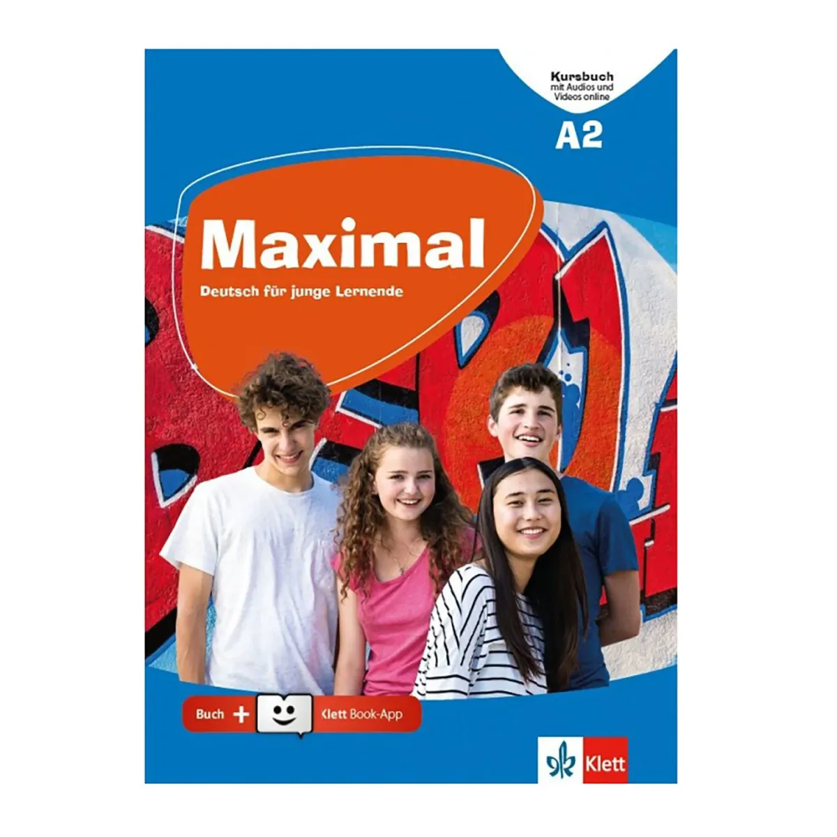Maximal A2 Kursbuch (+Audio & Video Online+Klett Book-App)