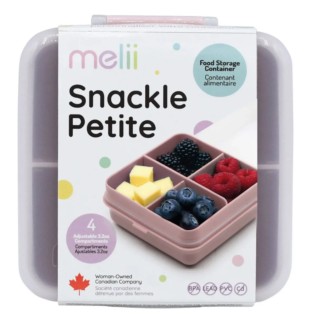 Melii Snackle Petite Μπλε 380ml