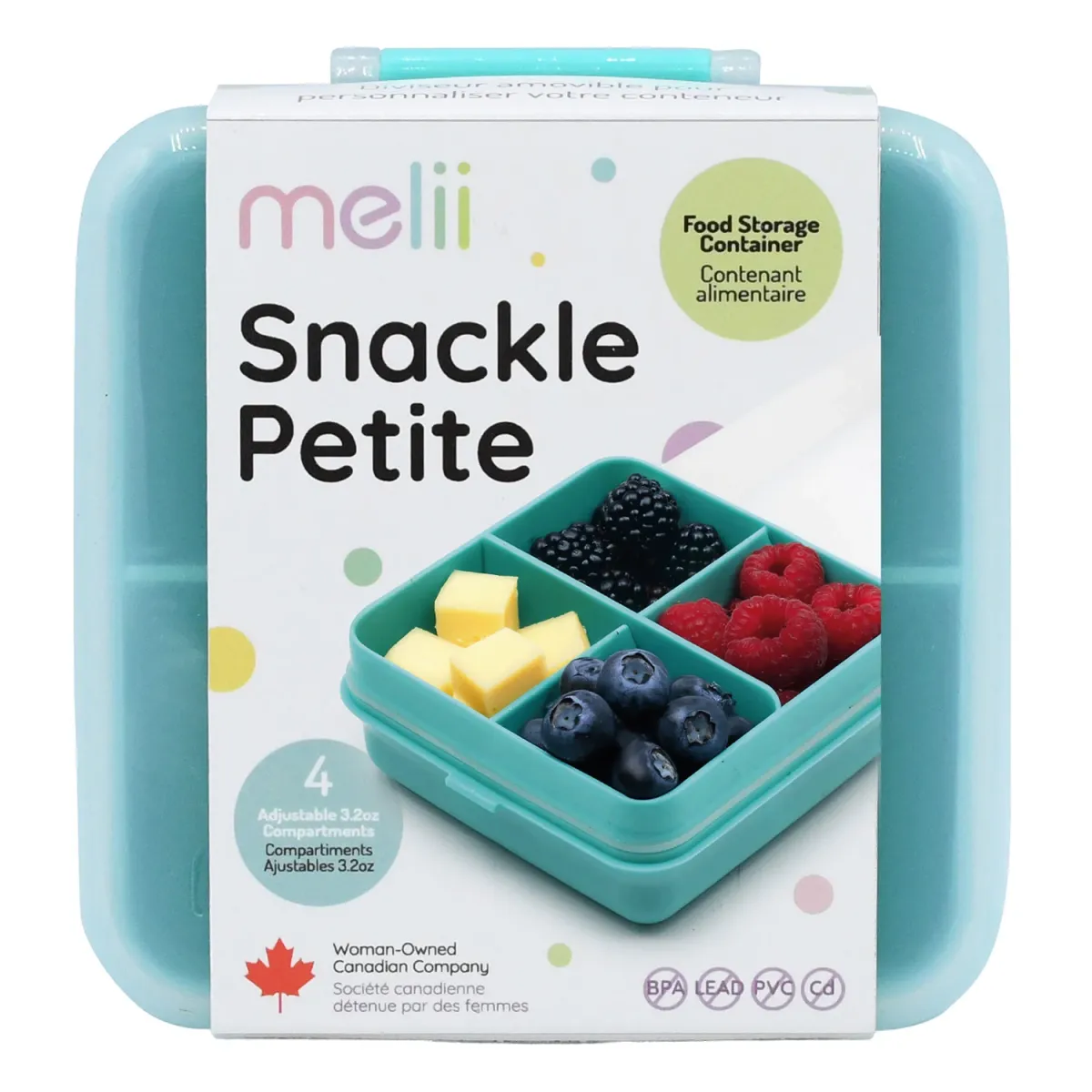 Melii Snackle Petite Ροζ 380ml