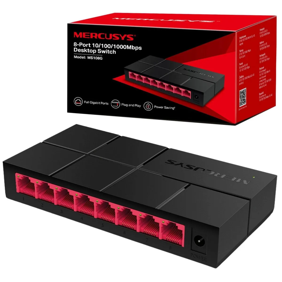 Mercusys Switch 8 Port MS108G