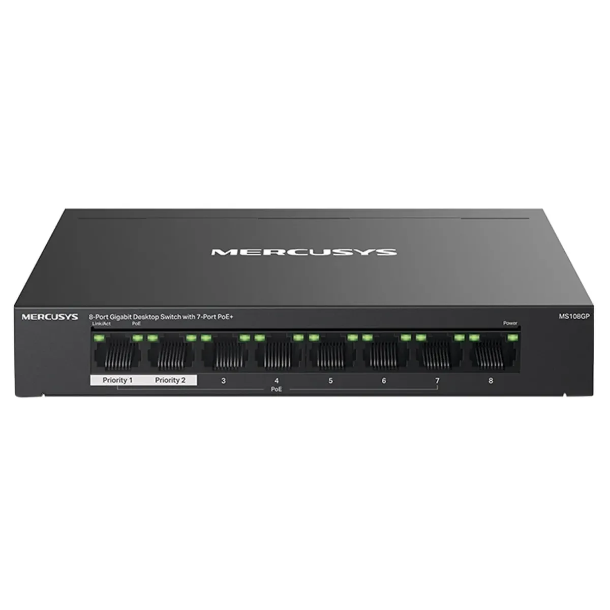 Mercusys Switch 8 Port PoE+ MS108GP